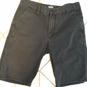 Vans Men’s corduroy black shorts